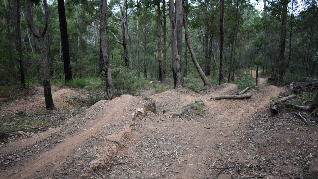 track downhill