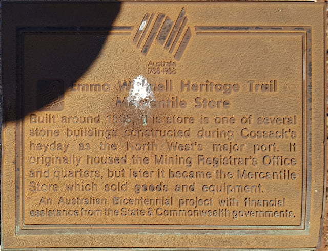 Emma Withnell Heritage Trail - Mercantile Store