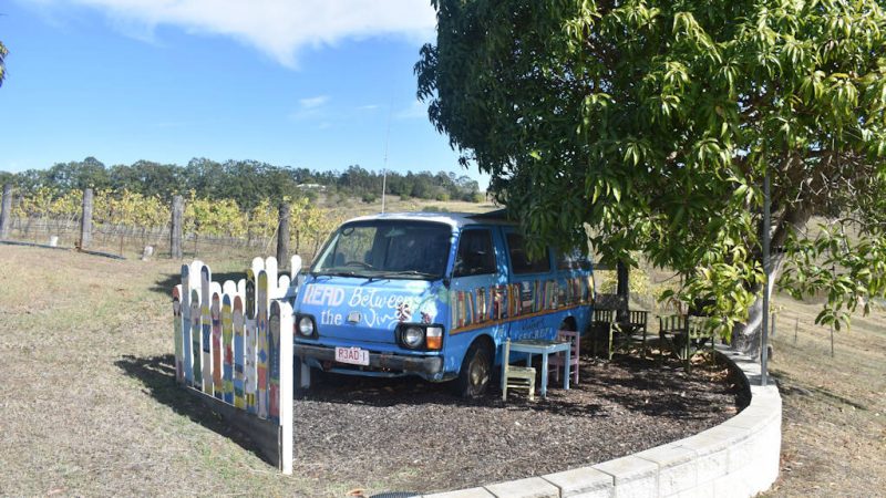 Book van at Vintners Secret Winery